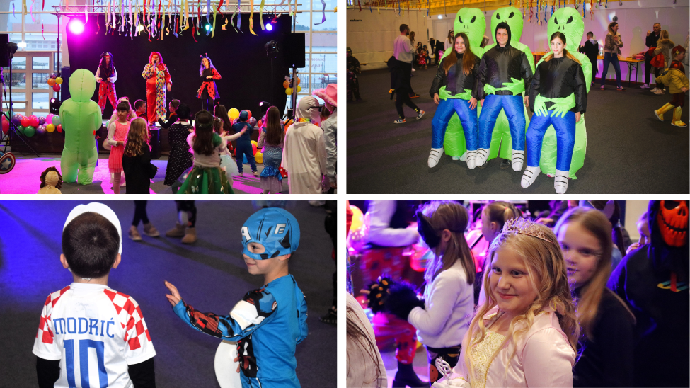 Najava dječje maškarane zabave u Loparu (13. 2.)