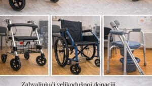 Teniski klub Rab donirao ortopedska pomagala Crvenom križu