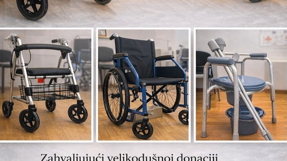 Teniski klub Rab donirao ortopedska pomagala Crvenom križu