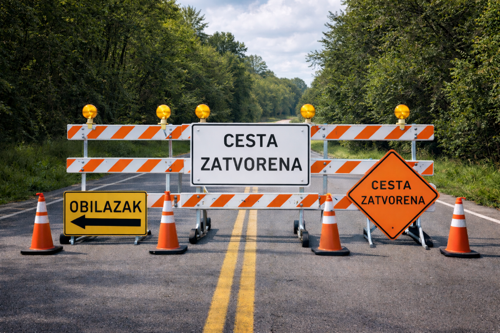 Obavijest o privremenoj regulaciji prometa u Loparu zbog planiranih radova (25. 2.)