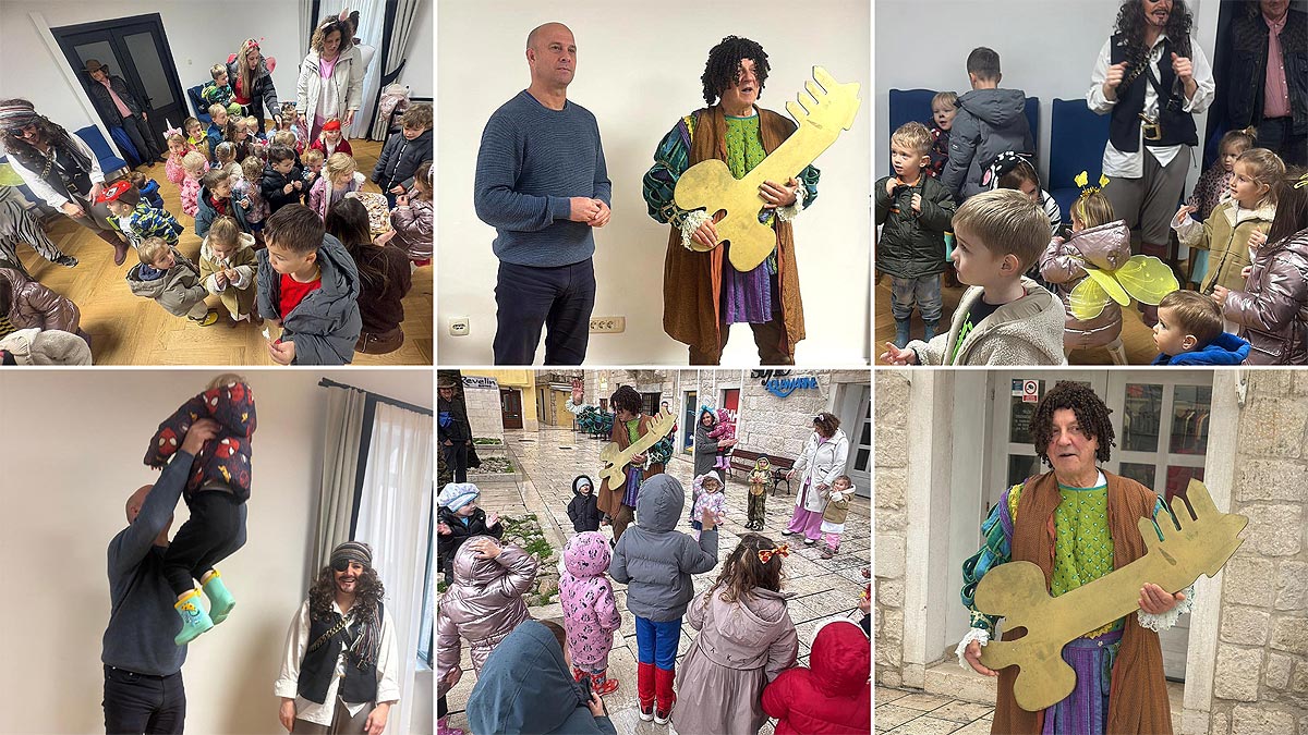 Kreću karnevalske svečanosti na Rabu: predani ključevi grada i podignuta karnevalska zastava