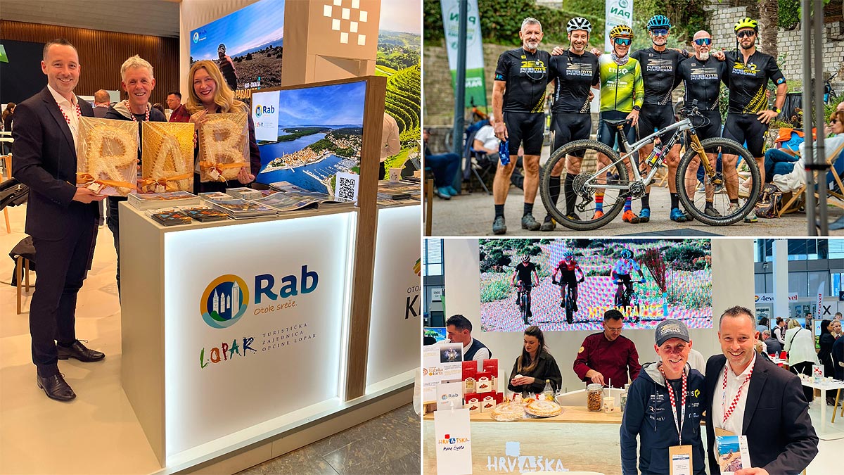 Biciklistička legenda Peter Vesel ambasador rapske outdoor ponude na turističkom sajmu  u Ljubljani