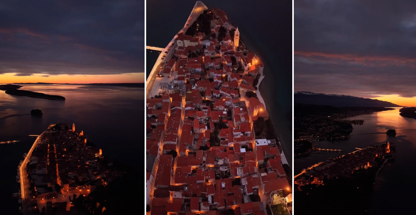Čaroban video Raba debelo premašio granice otoka i Hrvatske te poslao prekrasnu sliku u svijet!