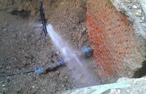 Puknula glavna vodovodna cijev, Kampor bez vode!