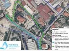 Obavijest o privremenom zatvaranju dijela prometnice kod sportske dvorane u Rabu zbog radova