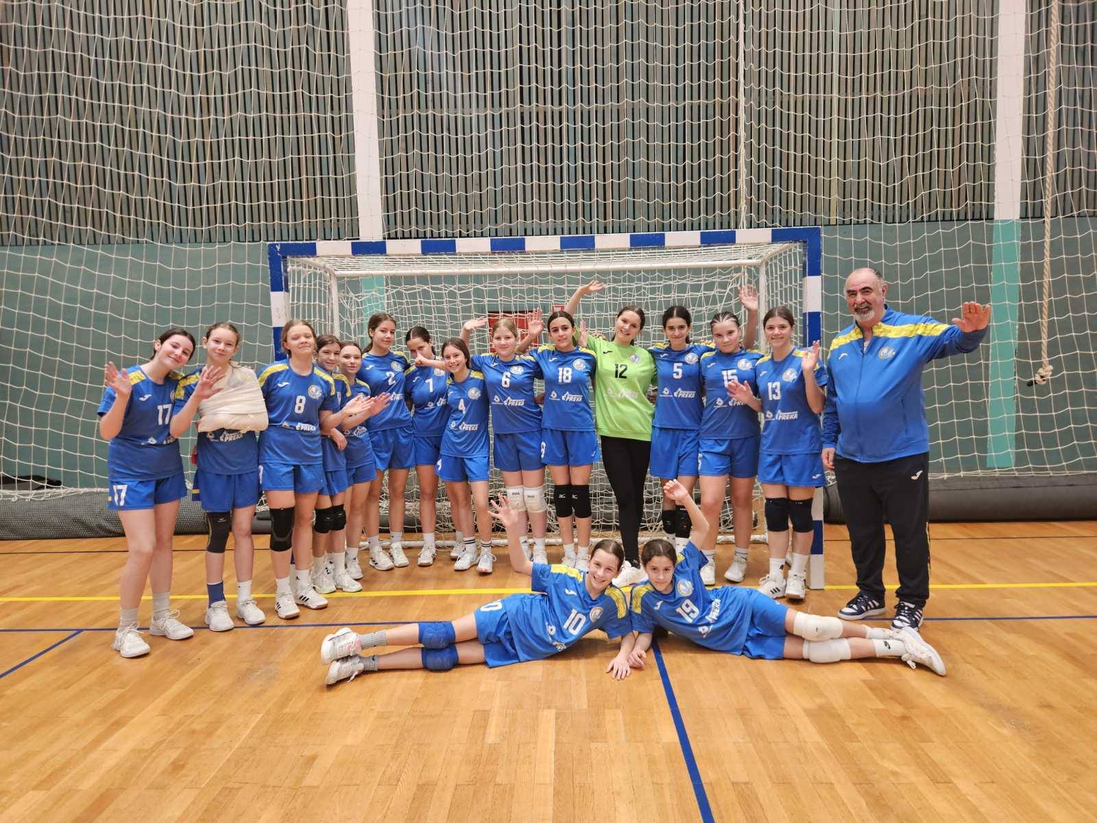 Djevojčice U14 Rukometnog kluba Rab preuzele vrh tablice!