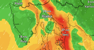 Zbog vremenskih uvjeta privremeno prekinuta trajektna linija