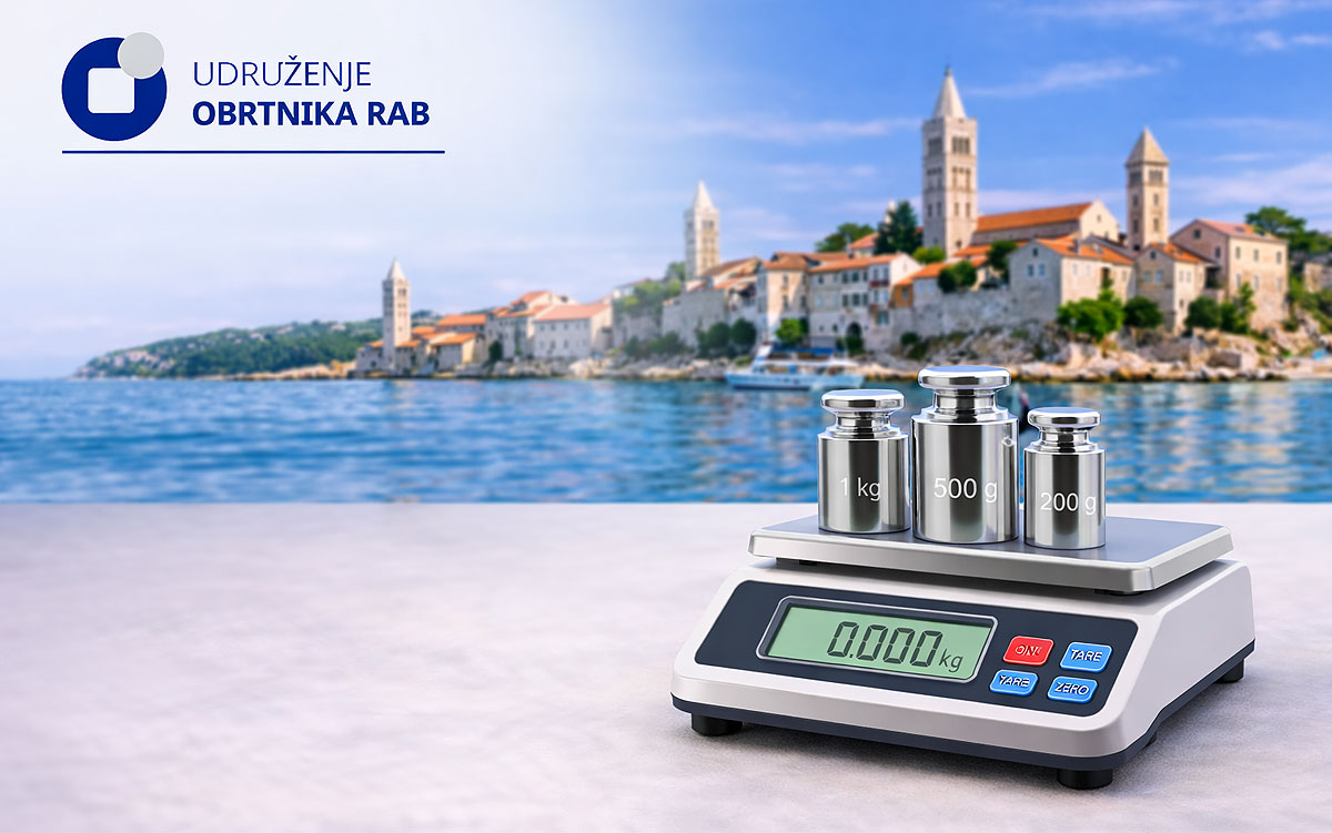 Ovjera vaga i mjerila na Rabu: obrtnici pozvani na pregled uoči Uskrsa