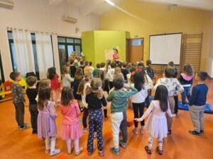 Projekcija filma ”Ružno pače” u Dječjem vrtiću ”Pahuljica”