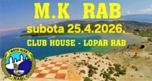 Ove subote na rasporedu je tradicionalni Moto party u organizaciji Moto kluba Rab!