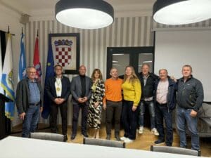 Gradonačelnik Grgurić i pročelnik Deželjin primili članove Udruge maslinara Orkula Rab