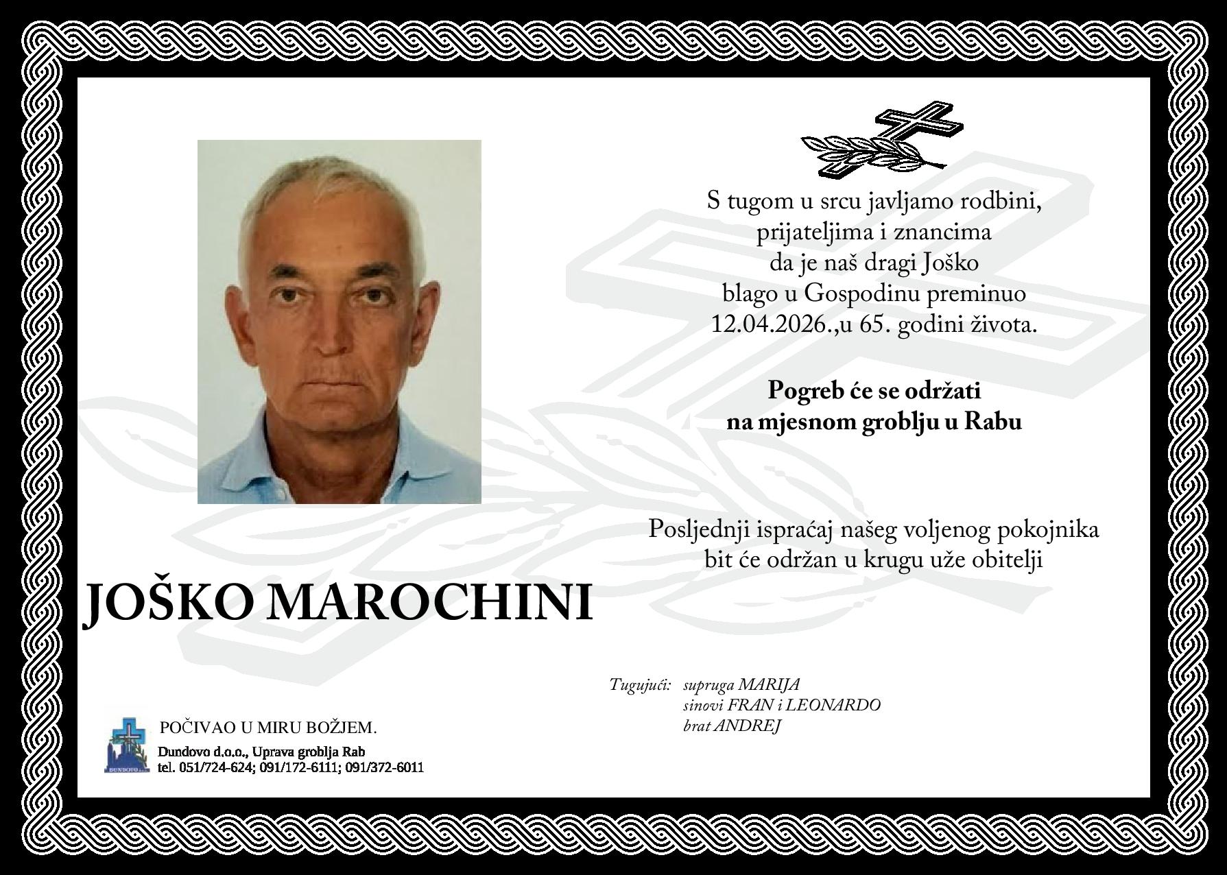 JOŠKO MAROCHINI