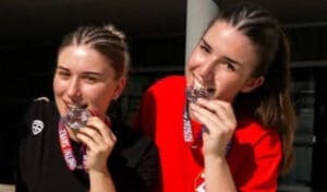 Rapske rukometašice Marta Grce i Hana Peić viceprvakinje Hrvatske do 18 godina!