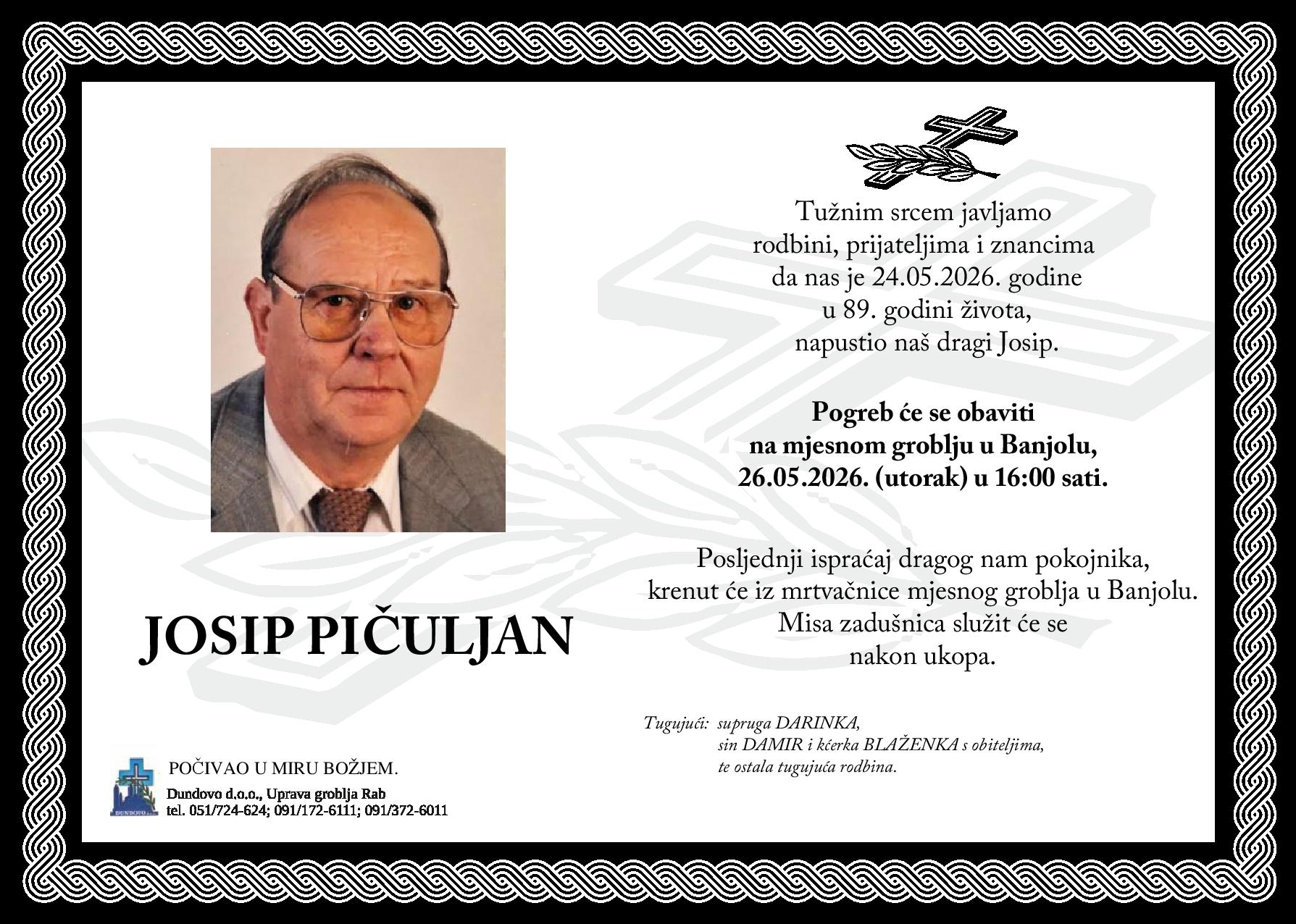 JOSIP PIČULJAN