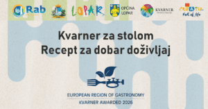 Veliko gastronomsko slavlje na Rabu: Otvaranje manifestacije „Kvarner Europska regija gastronomije 2026.“