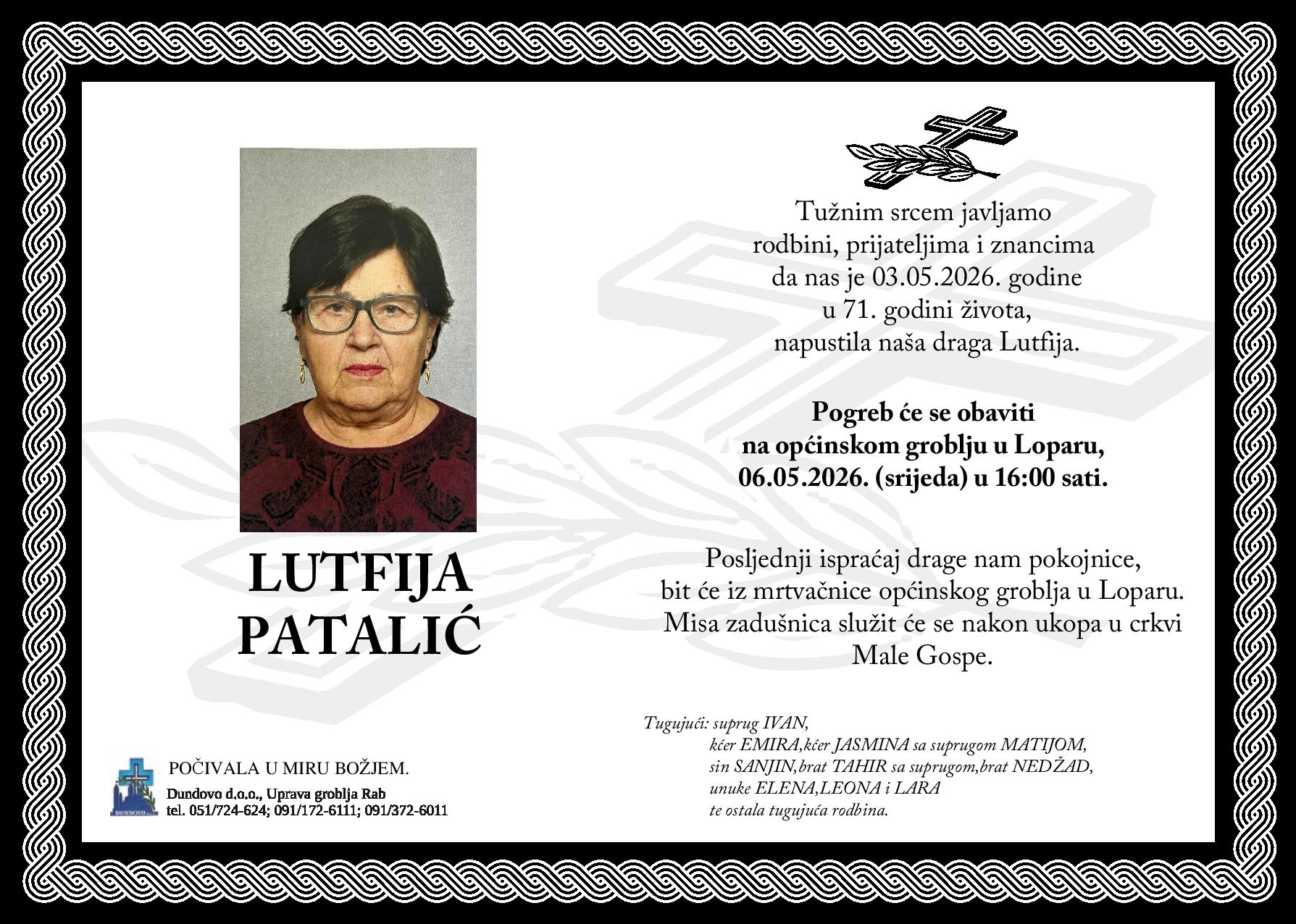 LUTFIJA PATALIĆ