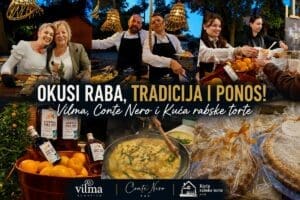 Rabska torta, Gin 1177 i fritaja od štoklja obilježili posebnu gastro večer na Rabu