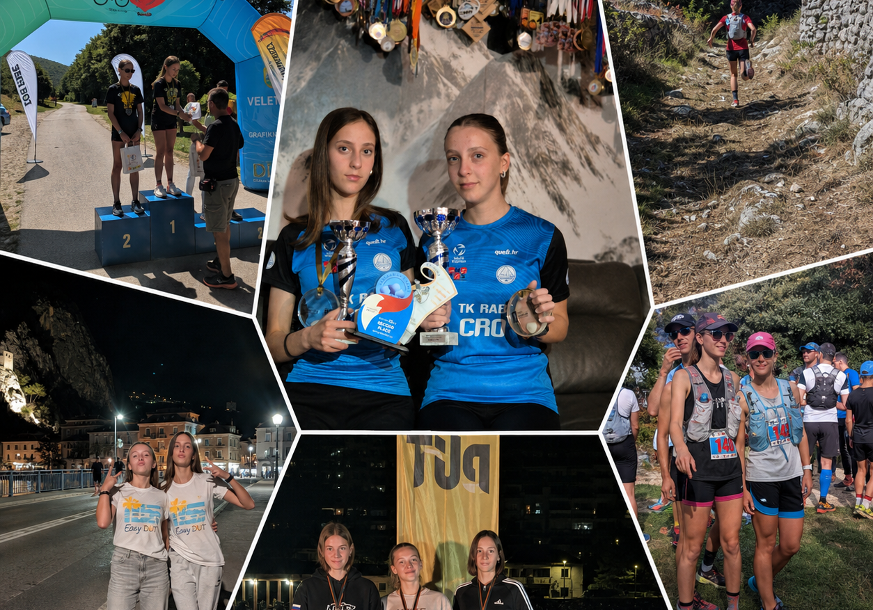 Rabljanke Mila i Lena u timu hrvatske reprezentacije za Svjetsko juniorsko prvenstvo u skyrunningu