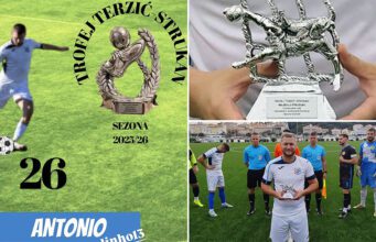 Antonio Belobrajdić drugu godinu zaredom osvojio Trofej Terzić-Strukan!