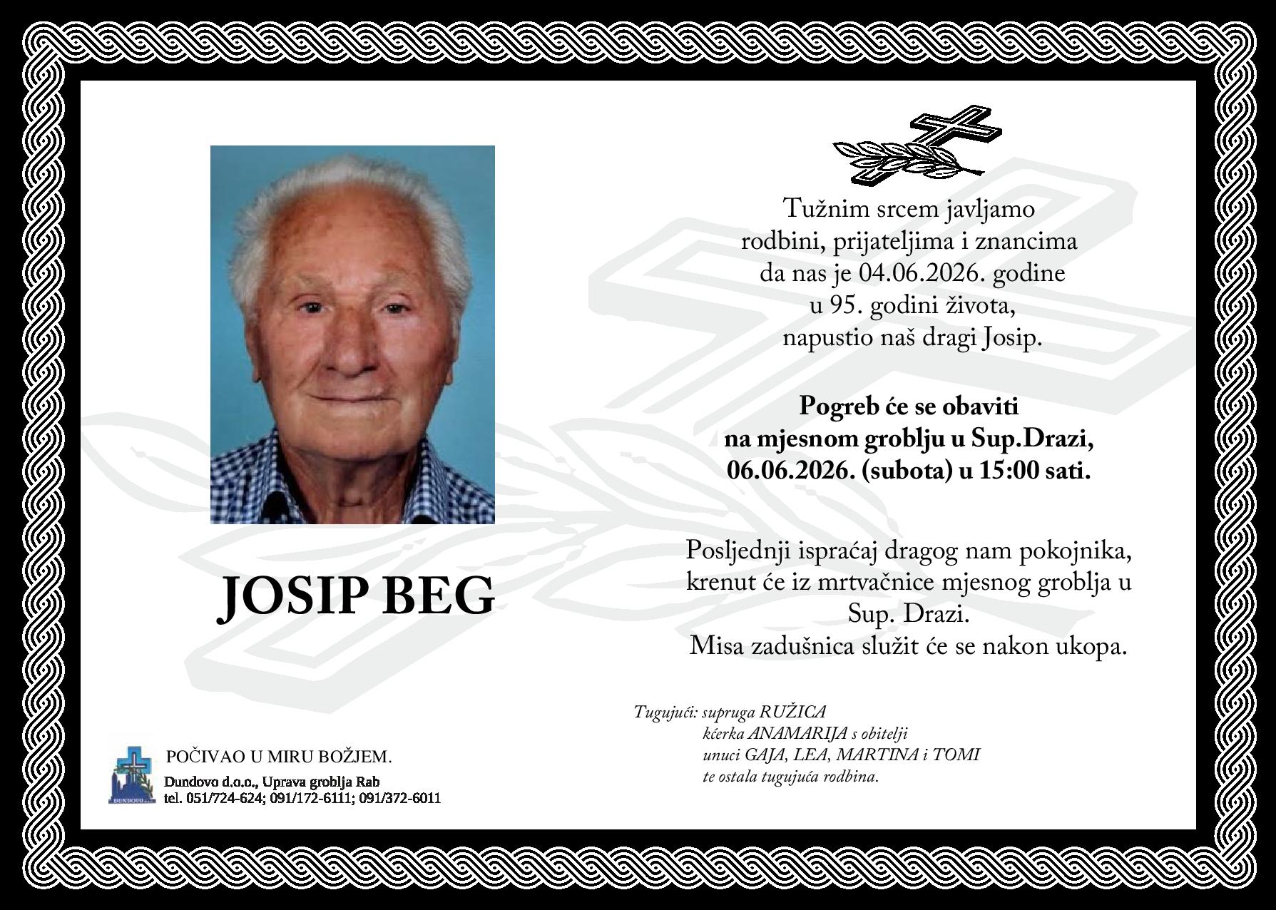 JOSIP BEG
