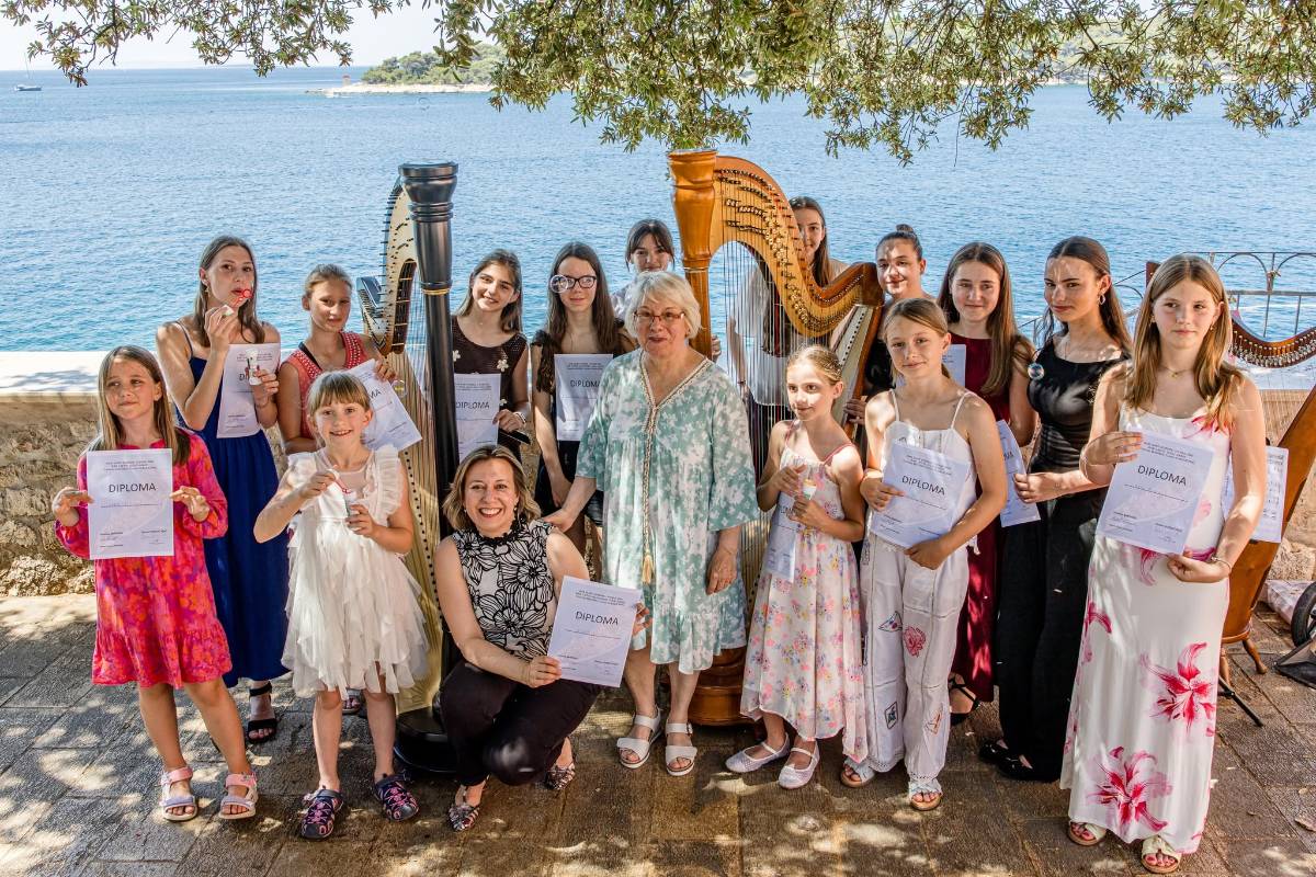 Koncert harfe Rab
