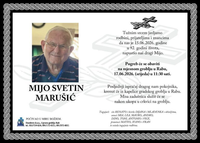 MIJO SVETIN MARUŠIĆ