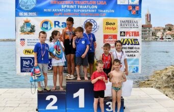 Sjajni rezultati malih rapskih nada na 18. Rab triatlonu: Najmlađi pomeli konkurenciju i ukrali srca publike!