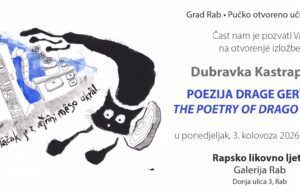 Likovna interpretacija primorskog života: U ponedjeljak u Galeriji Rab otvorenje izložbe „Poezija Drage Gervaisa“