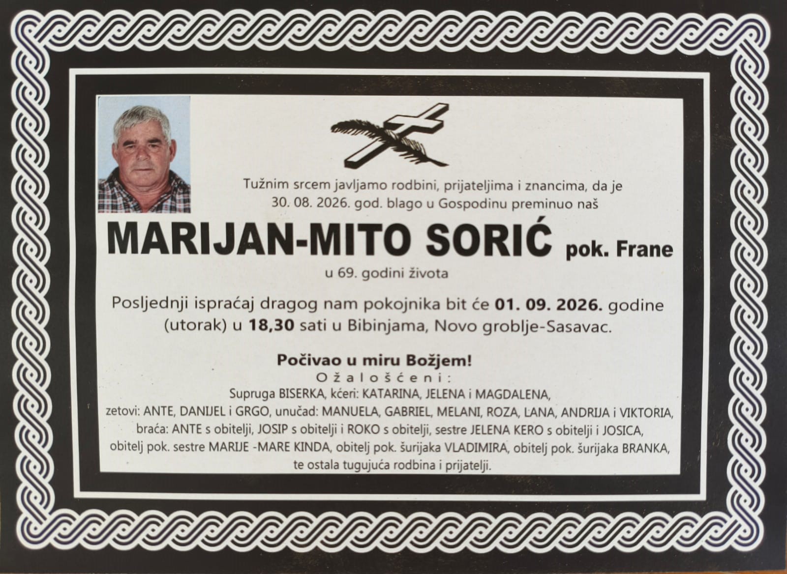 MARIJAN-MITO SORIĆ pok. Frane