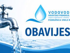 VAŽNO! Danas privremeni prekid vodoopskrbe u Kamporu