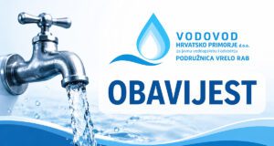 VAŽNO! Danas privremeni prekid vodoopskrbe u Kamporu