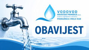 VAŽNO! Danas privremeni prekid vodoopskrbe u Kamporu