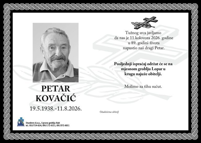 PETAR KOVAČIĆ
