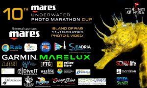 Otvorene prijave za jubilarno 10. izdanje MARES Underwater Photo Marathon Cupa na Rabu