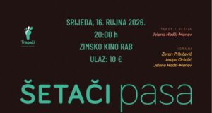 Predstava “Šetači pasa” dolazi u Rab – priča o prijateljstvu, psima i životu