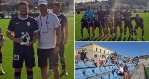 NK Rab pobjedom otvorio sezonu, strijelcu Belobrajdiću prije utakmice uručen Trofej Terzić-Strukan