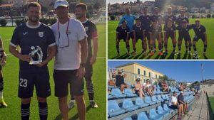 NK Rab pobjedom otvorio sezonu, strijelcu Belobrajdiću prije utakmice uručen Trofej Terzić-Strukan