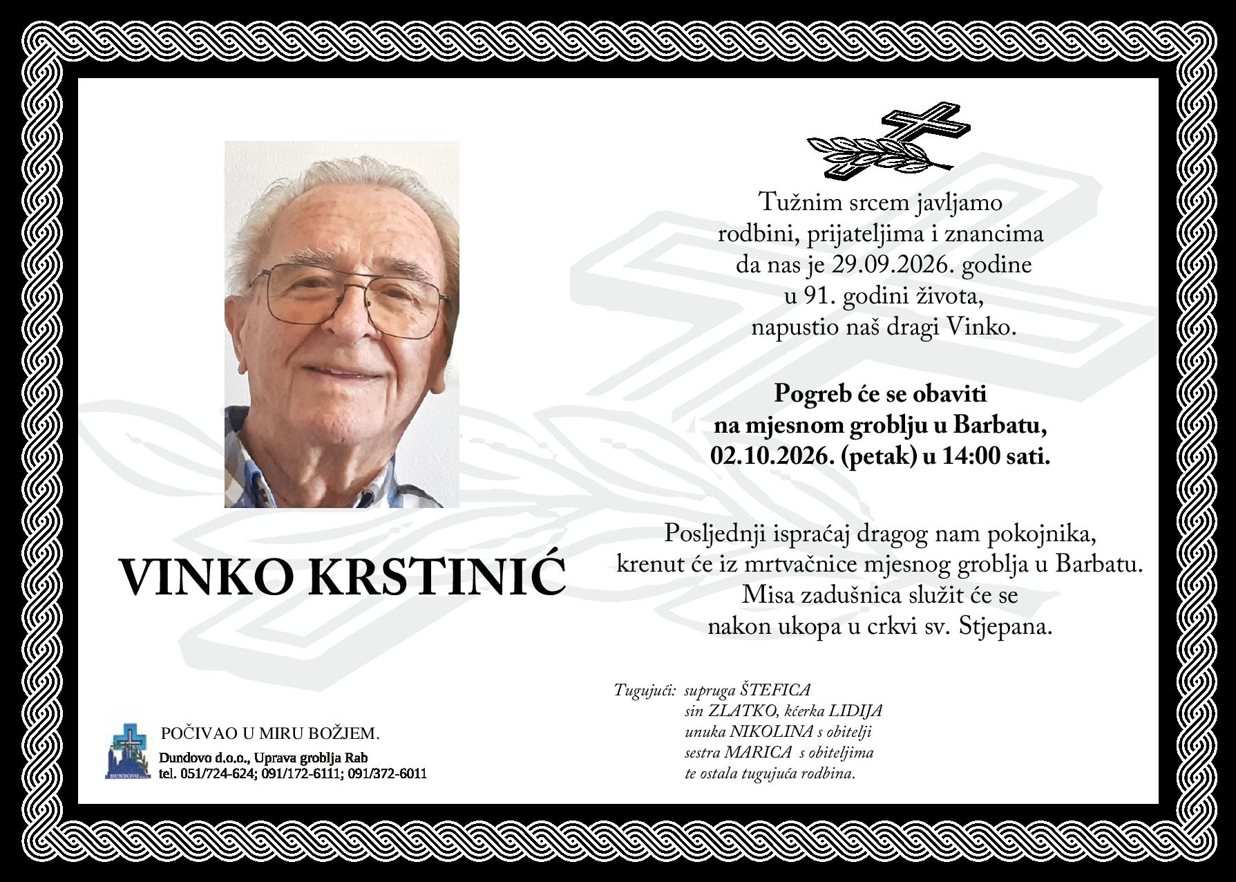 VINKO KRSTINIĆ