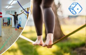 Kocka nastavlja s radionicom hodanja po špagi (slackline)
