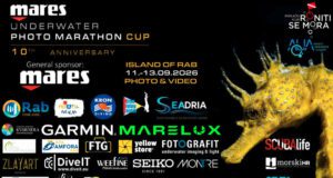 Jubilarni 10. MARES Underwater Photo Marathon Cup ovoga vikenda na Rabu