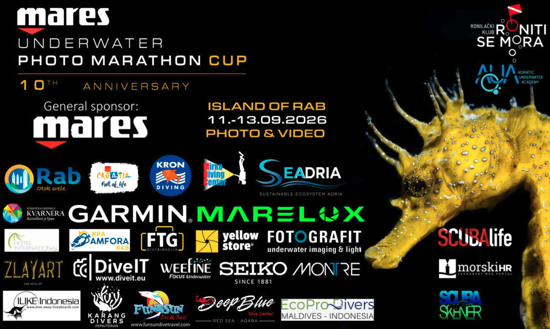 underwater photo marathon rab