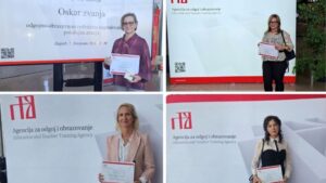 Četiri rapske odgojno-obrazovne djelatnice dobitnice priznanja „Oskar zvanja”
