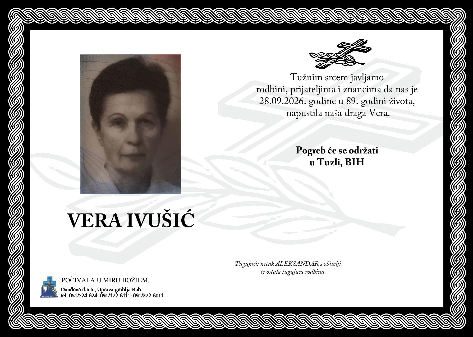 VERA IVUŠIĆ
