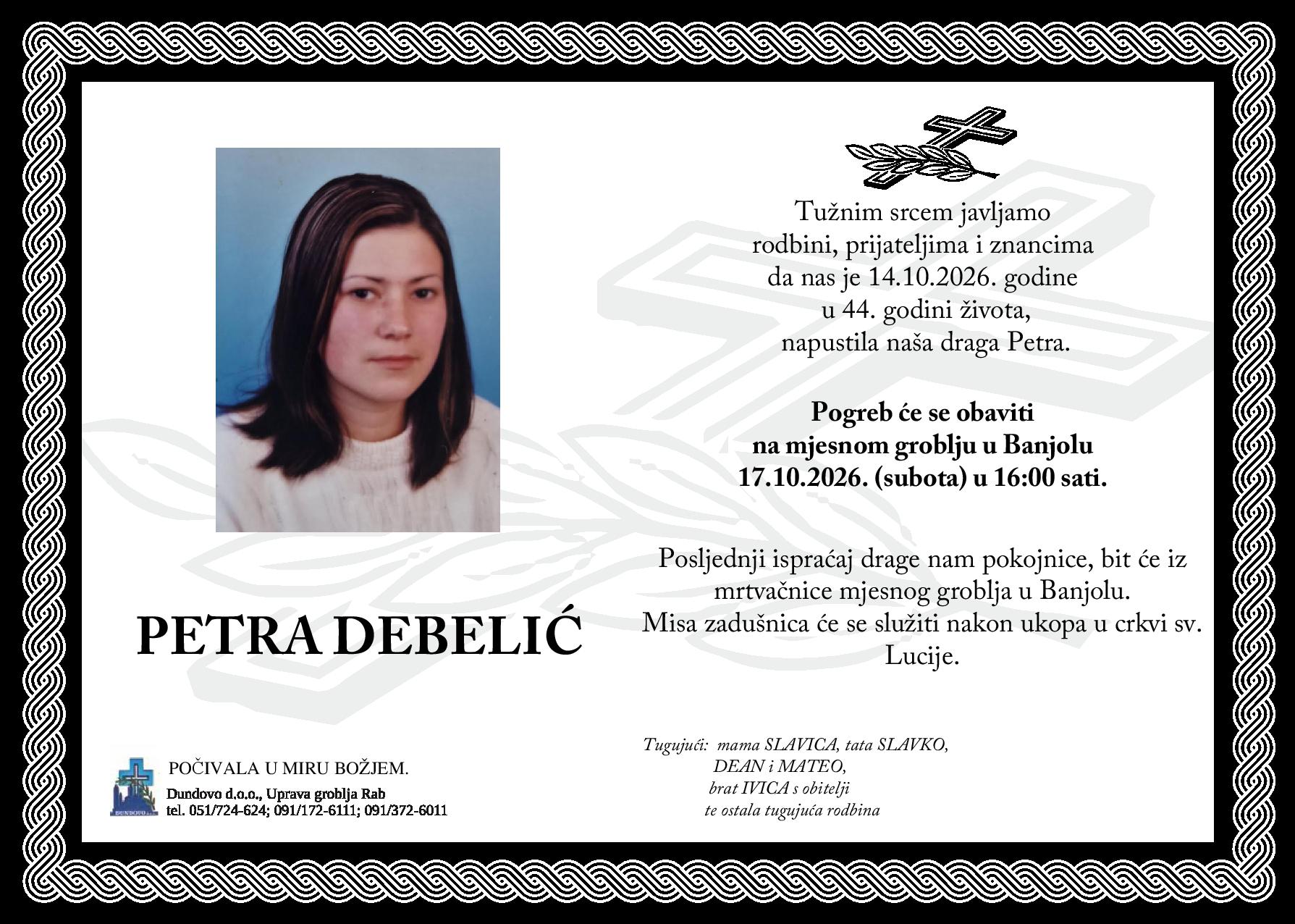 PETRA DEBELIĆ
