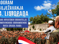 Obilježavanje Dana hrvatskih branitelja Domovinskog obrambenog rata Grada Raba