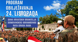 Obilježavanje Dana hrvatskih branitelja Domovinskog obrambenog rata Grada Raba