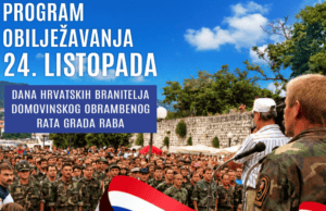 Obilježavanje Dana hrvatskih branitelja Domovinskog obrambenog rata Grada Raba
