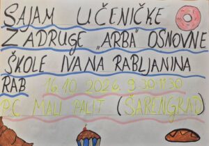 Podržite kreativnost mladih na sajmu učeničke zadruge “Arba” u Šarengradu